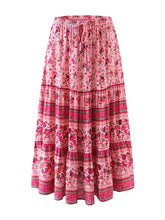 Floral Odyssey Wanderer Maxi Skirt