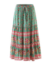 Floral Odyssey Wanderer Maxi Skirt