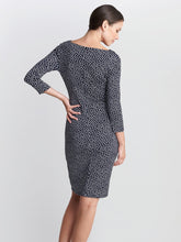 Bailey Printed Jersey Cowl Neck Dress