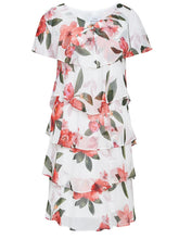 Andie Floral Print Tiered Dress