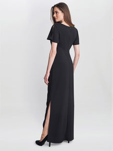 Betsy Maxi Dress With Keyhole Neck