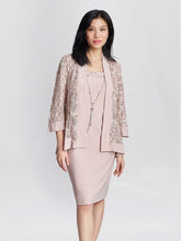 Beverley Soutache Dress And Jacket With Necklace