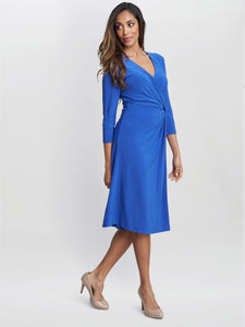 Antonia Jersey Wrap Dress