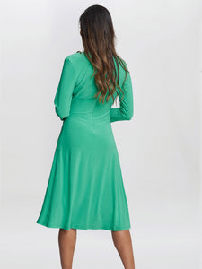 Antonia Jersey Wrap Dress