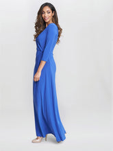 Celine Jersey Wrap Maxi Dress