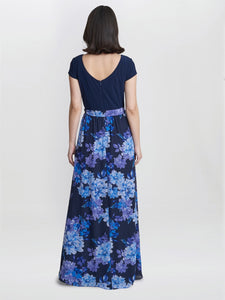 Carmen Printed Maxi With Tie Belt