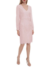 Auria Corded Lace With Chiffon Sleeve