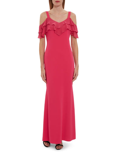 Blaise Maxi Dress With Frills