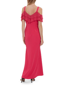 Blaise Maxi Dress With Frills