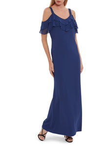 Blaise Maxi Dress With Frills