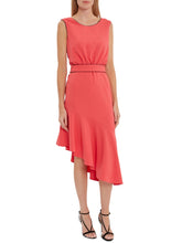 Celina Soft Stretch Crepe Dress With Tie