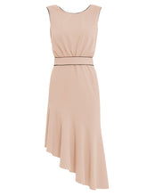 Celina Soft Stretch Crepe Dress With Tie