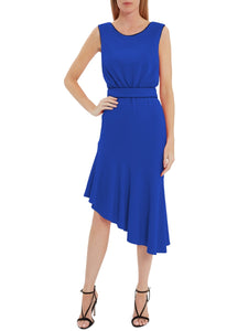 Celina Soft Stretch Crepe Dress With Tie