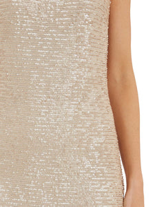 Basanti Stretch Sequin Maxi Dress