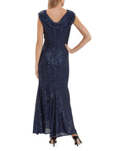 Basanti Stretch Sequin Maxi Dress