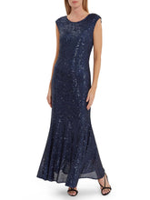 Basanti Stretch Sequin Maxi Dress