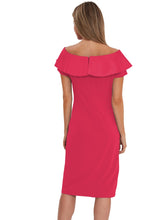 Barbara Crepe And Satin Dress