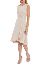 Avalina Moss Crepe Wrap Dress