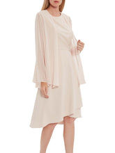 Avalina Moss Crepe Wrap Dress