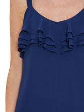 Carmella Top With Frill Neckline