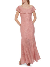 Amara Sequin Lace Maxi Dress