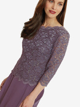 Albany Lace Dress with Chiffon Skirt