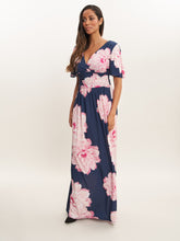 Berlin Multi Colored Floral Maxi Dress