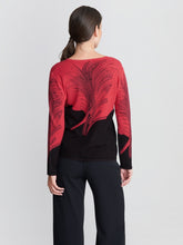 Bethany Feather print Jumper