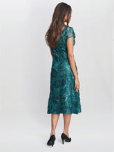 Abella Illusion Jewel Floral Dress