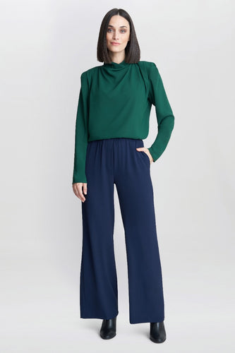 Annika Crepe Pull On Trouser