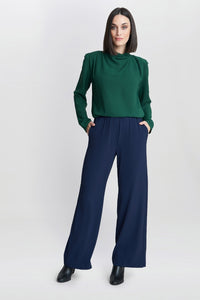 Annika Crepe Pull On Trouser